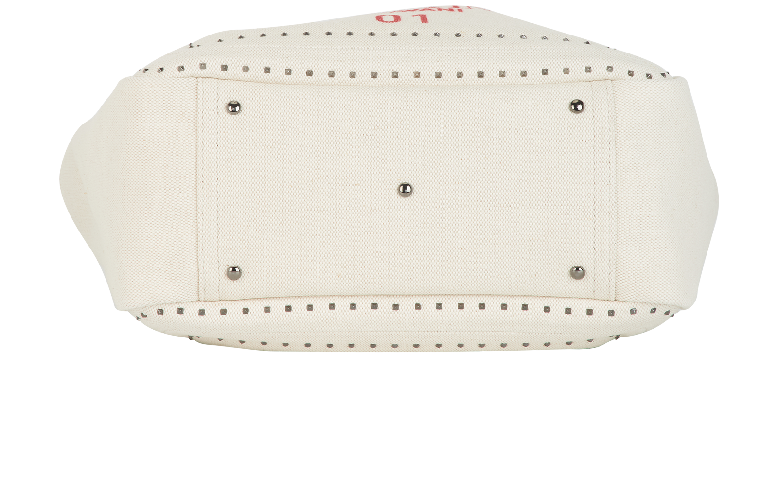 Atelier Bag 01, &pound;395, Handbags, Cream, Canvas/Leather, Top view